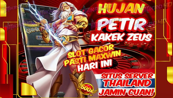 Petir Kakek Zeus Menggila di Server Thailand – Cuan Deras Tanpa Ampun